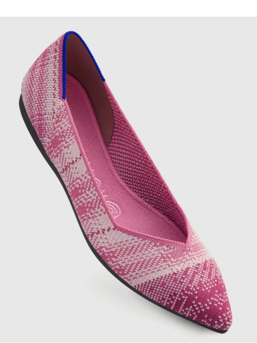 Rothy's Pink Plaid Points